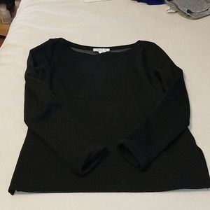 White House Black Market Polka Dot Shirt